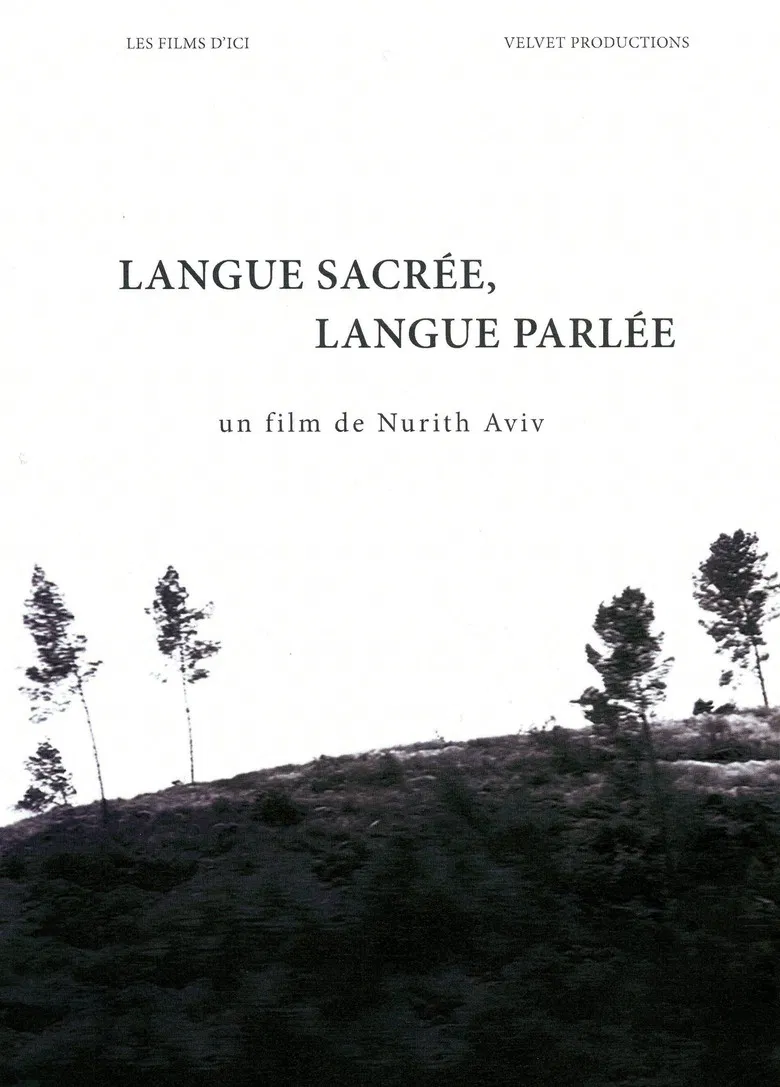 Sacred Tongue, Profane Language poster background