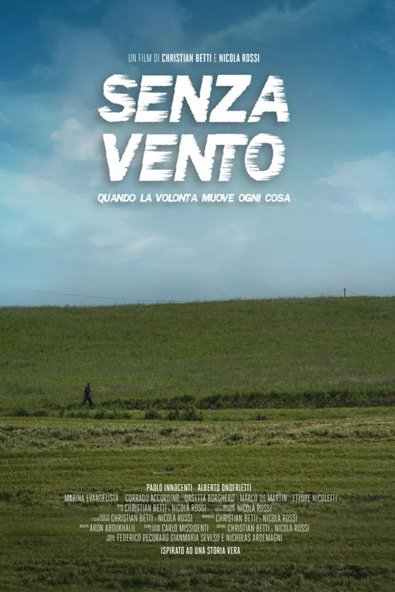 Senza vento poster background