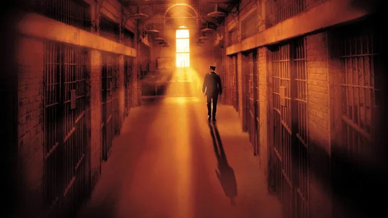 Paul Edgecomb and John Coffey sharing a quiet moment