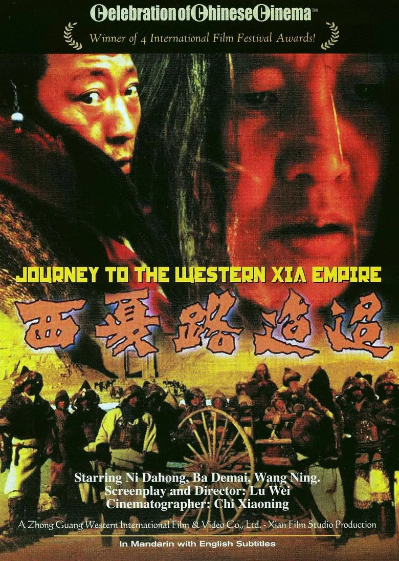 Journey to Western Xia Empire poster background