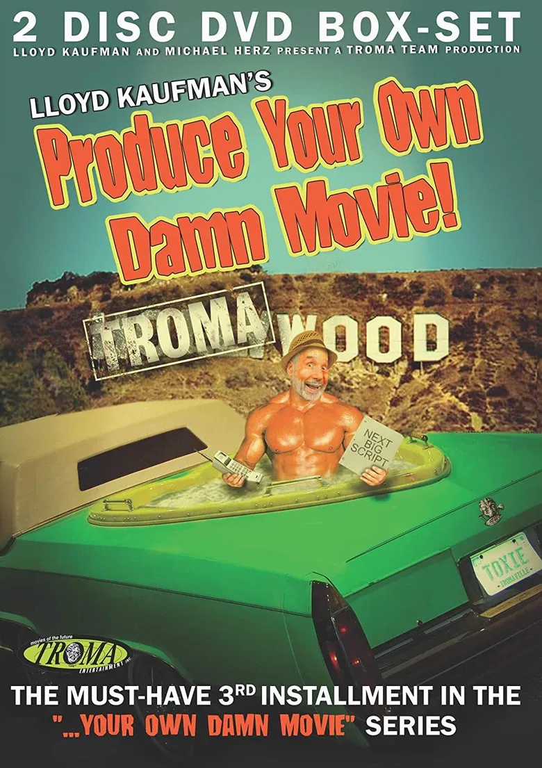 Produce Your Own Damn Movie! poster background
