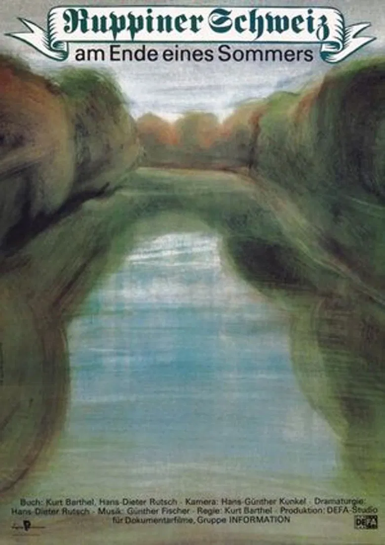 Ruppiner Schweiz - Am Ende eines Sommers poster background
