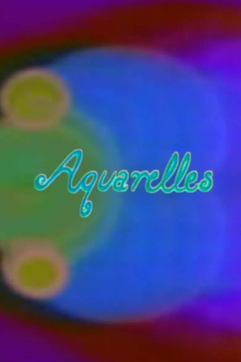 Aquarelles poster background