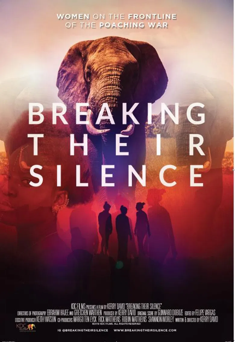 Breaking Their Silence: Women on the Frontline of the Poaching War poster background