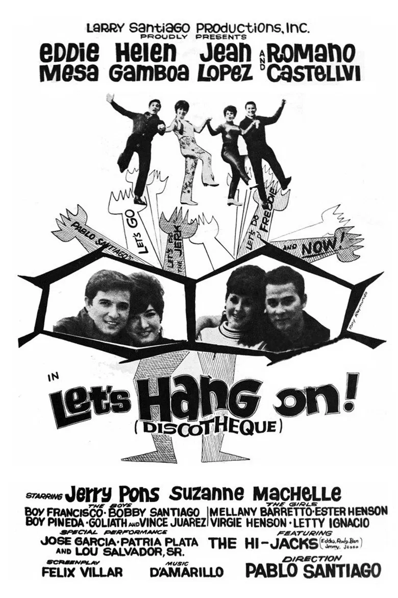 Let's Hang On! poster background