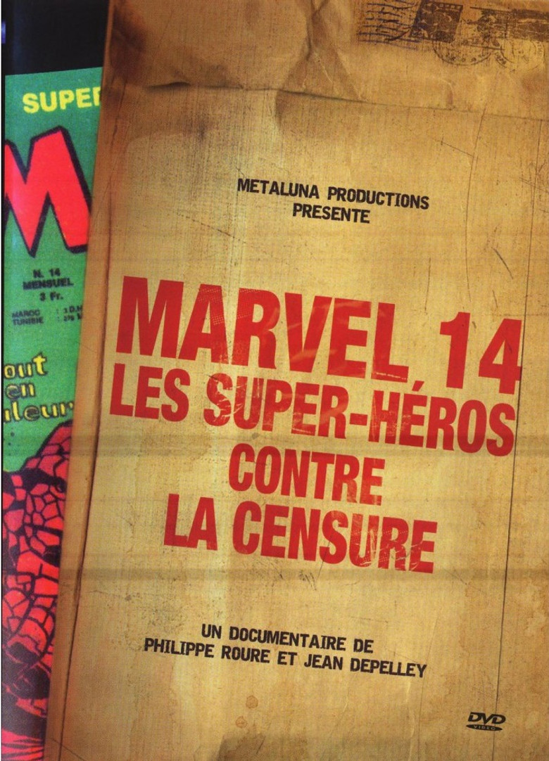 Marvel 14 : Les super-héros contre la censure poster background