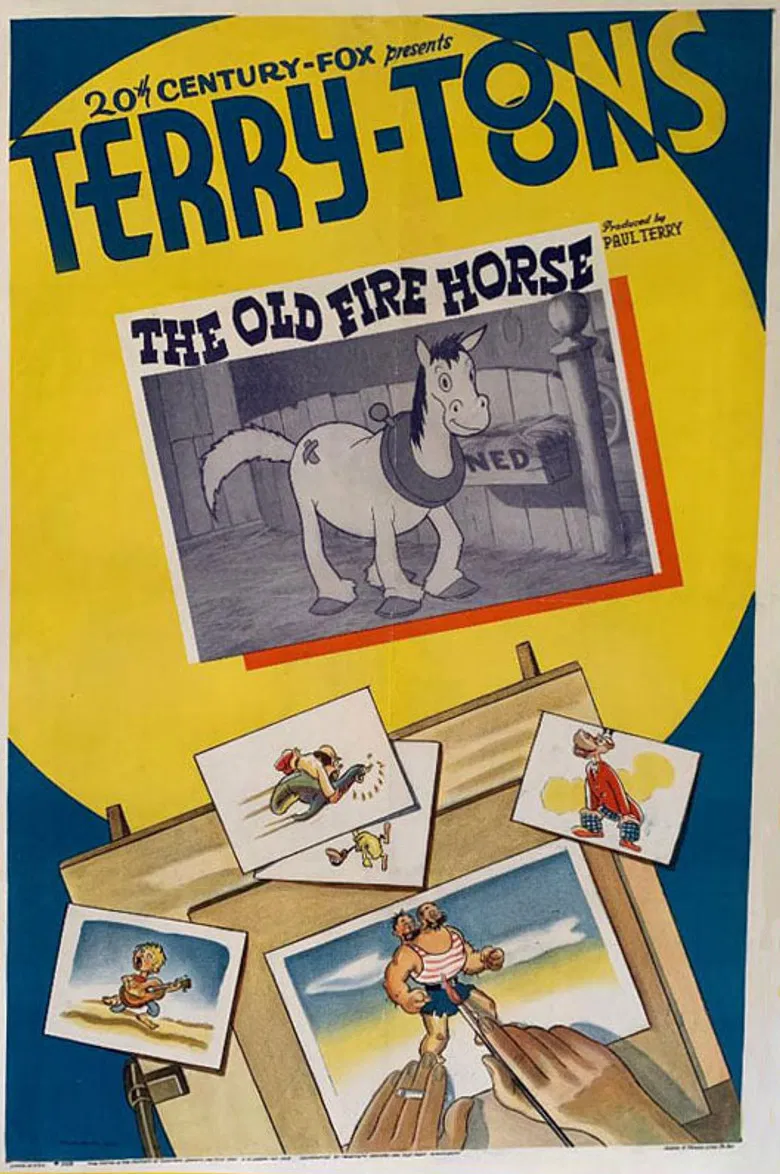 The Old Fire Horse poster background