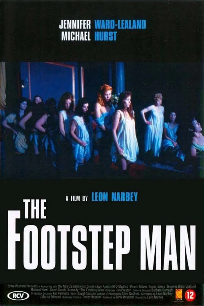 The Footstep Man poster background
