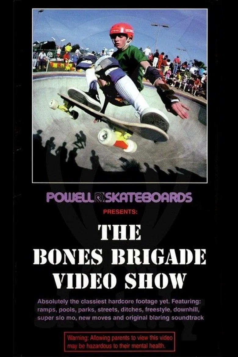 Powell Peralta: The Bones Brigade Video Show poster background