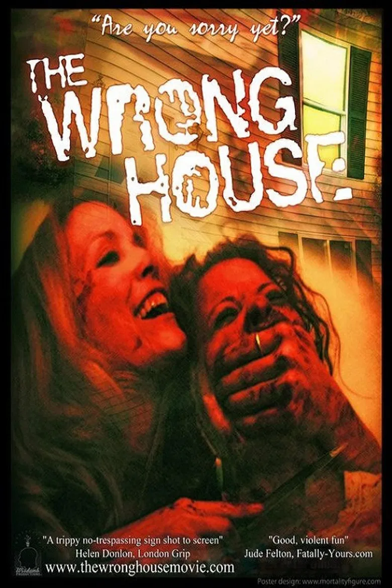 The Wrong House poster background