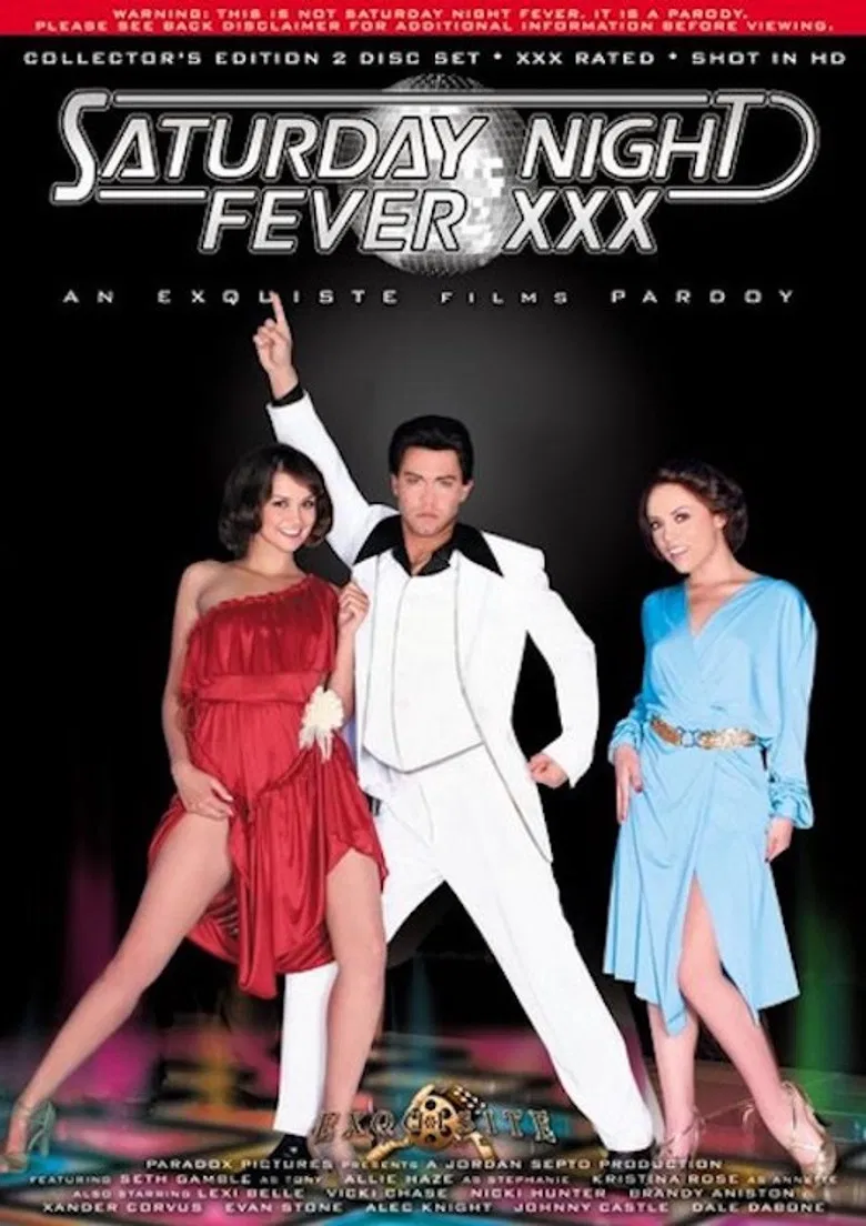 Saturday Night Fever XXX poster background