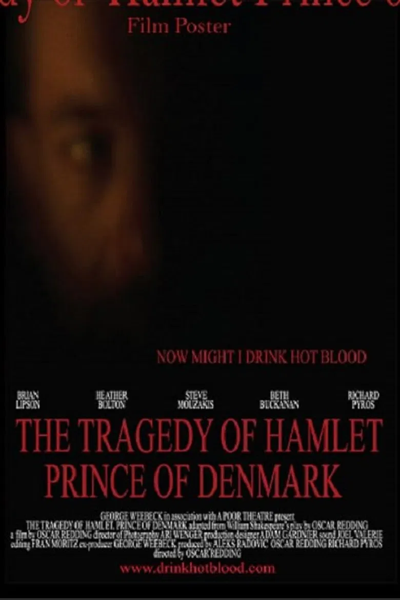 The Tragedy of Hamlet Prince of Denmark poster background