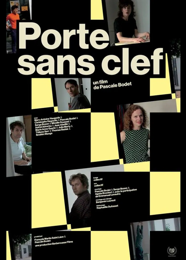 Porte sans clef poster background