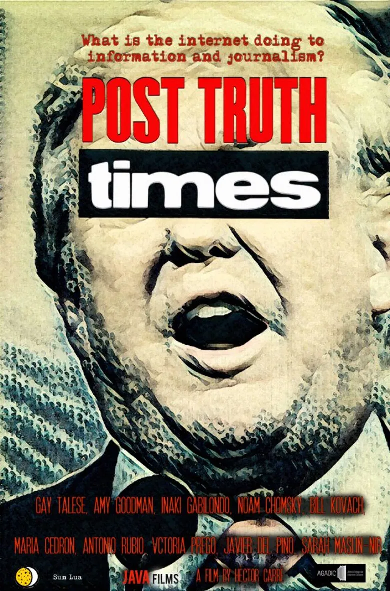 Post Truth Times poster background