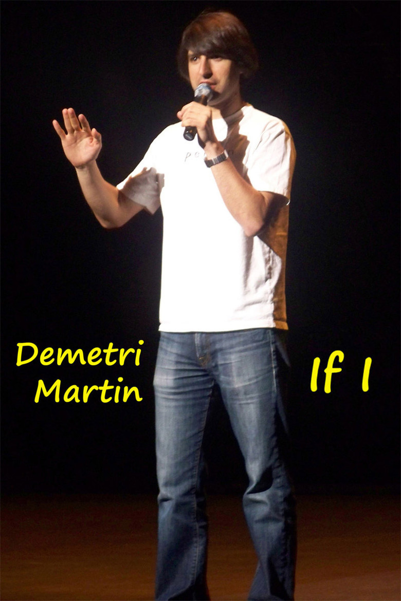 Demetri Martin: If I poster background