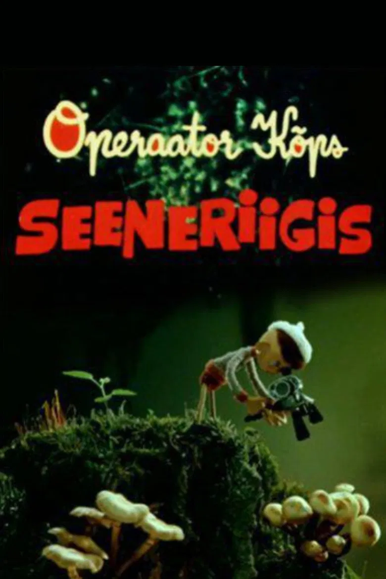 Kips the Operator in the Land of Mushrooms poster background