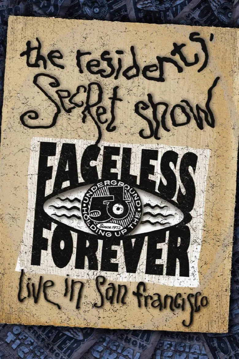 The Residents' Secret Show - Live in San Francisco poster background
