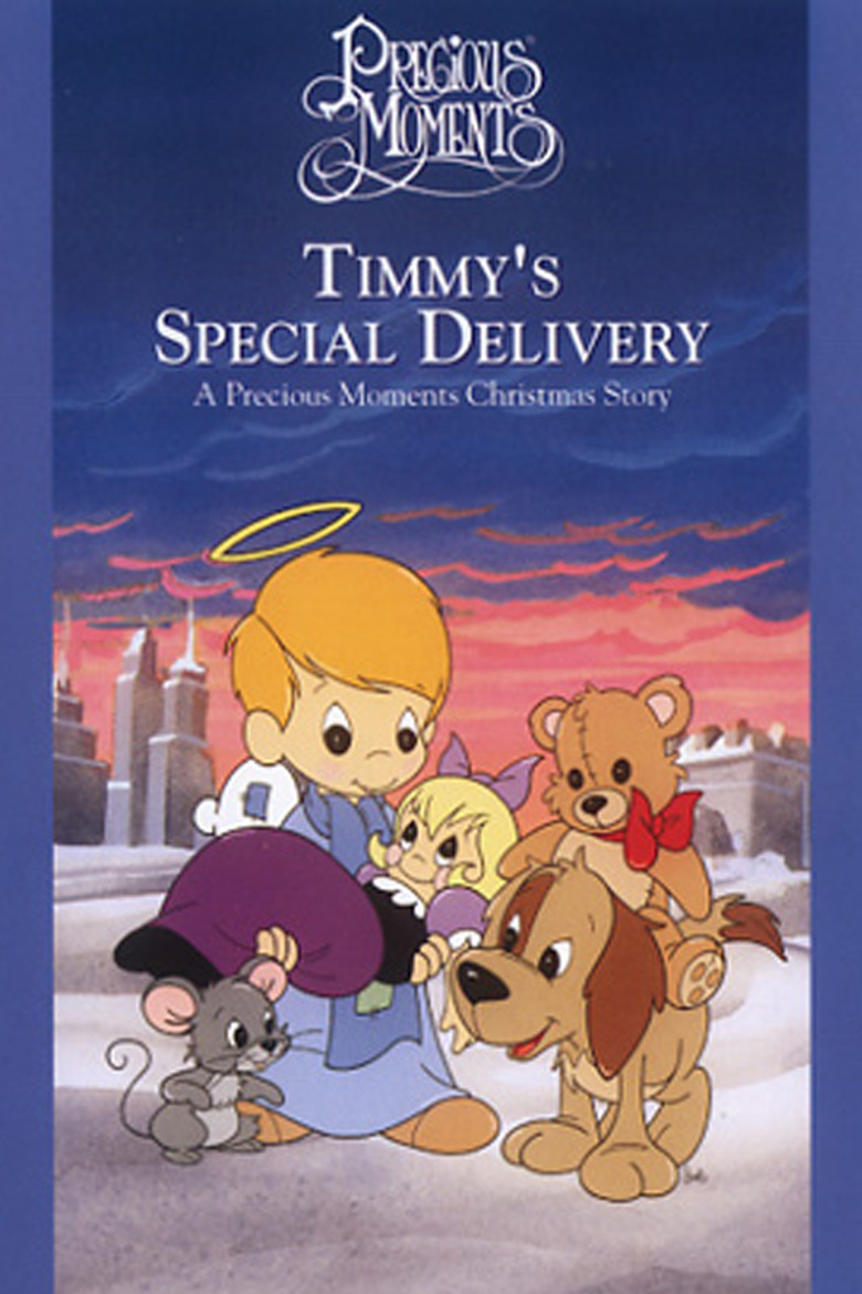 Timmy's Special Delivery: A Precious Moments Christmas poster background