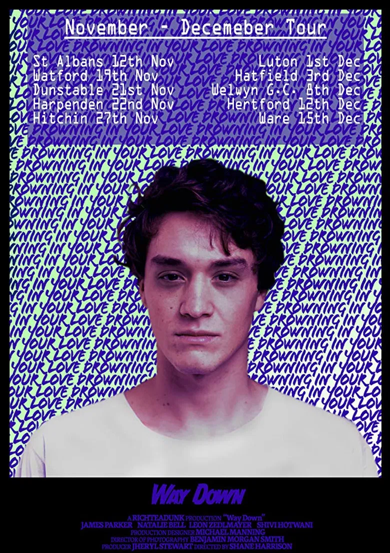 Way Down poster background