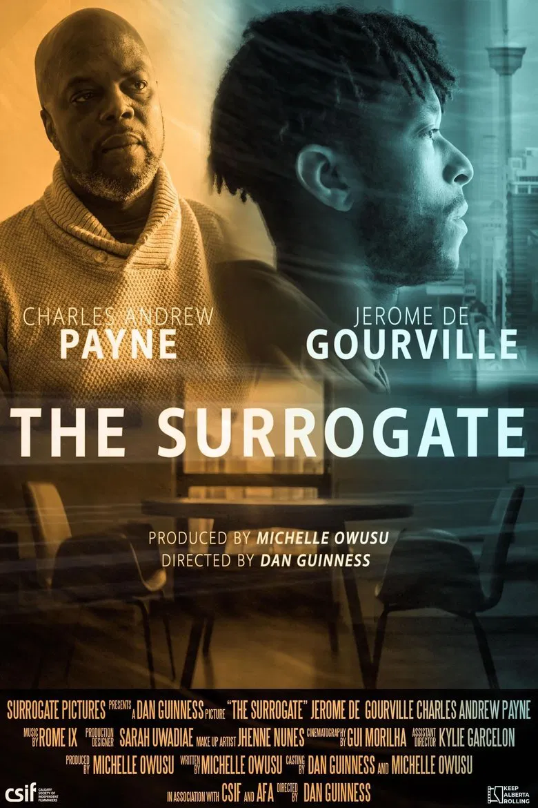 The Surrogate poster background