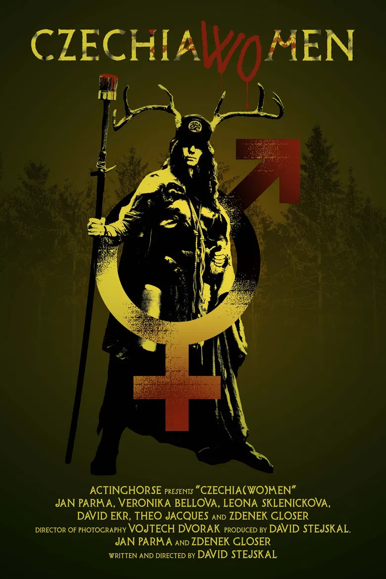 Czechia(wo)men poster background