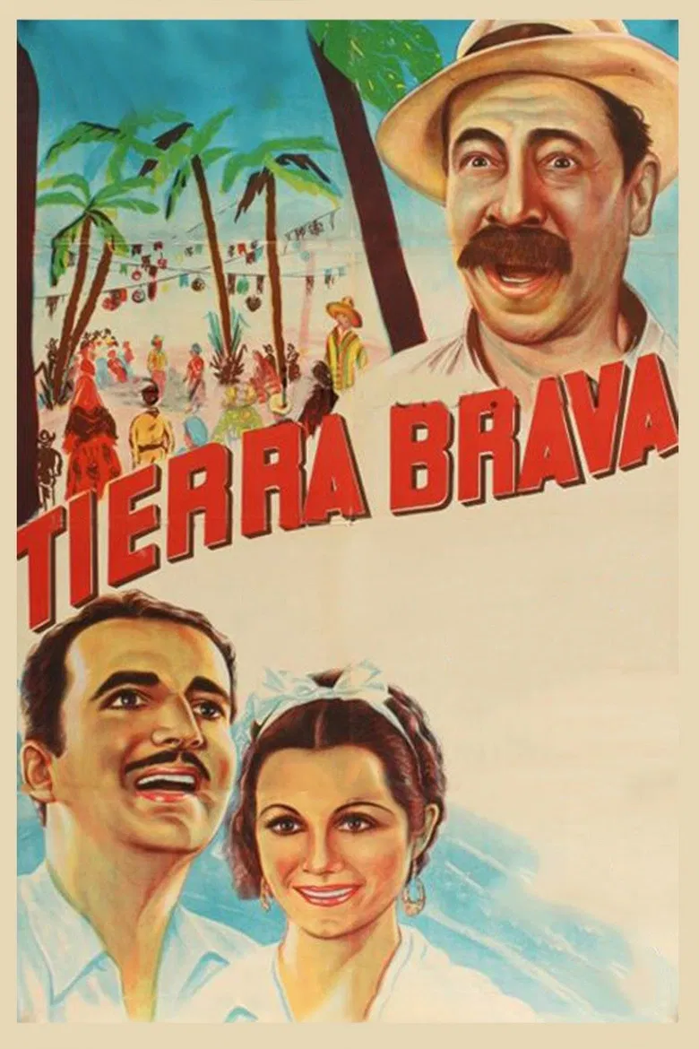 Tierra brava poster background