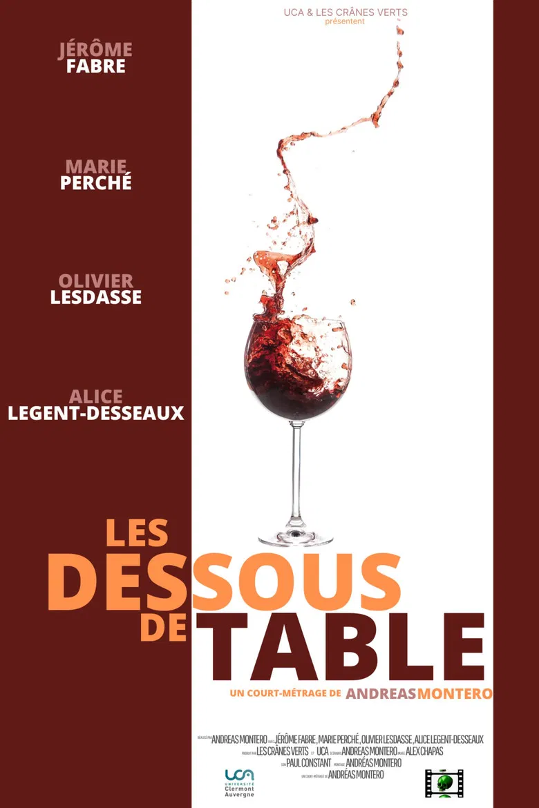 Les Dessous de table poster background
