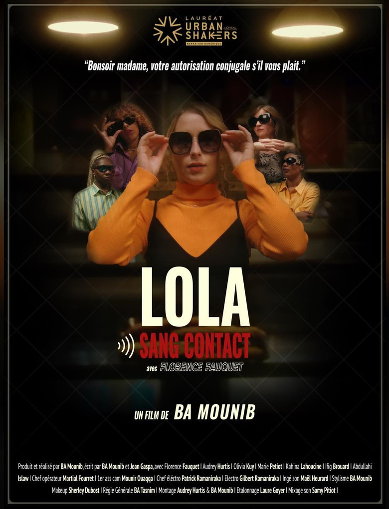 Lola sang contact poster background