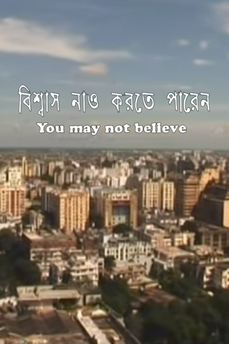 You May Not Believe poster background