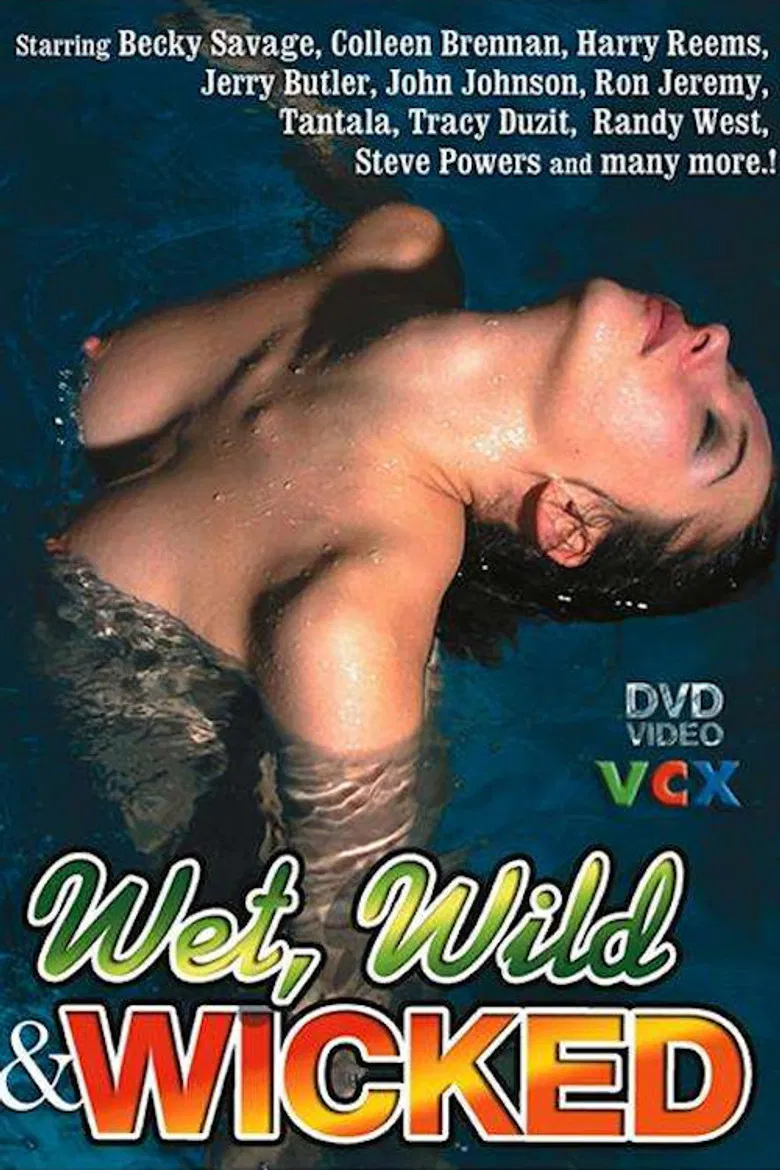 Wet, Wild & Wicked poster background