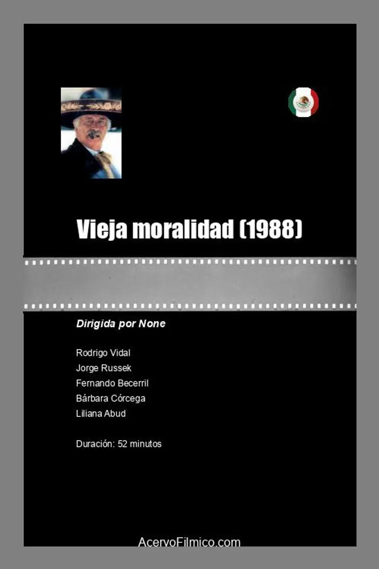 Vieja moralidad poster background