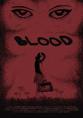 Blood poster background