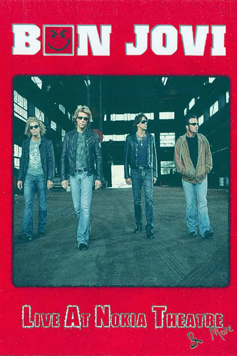 Bon Jovi | Live at Nokia Theatre poster background