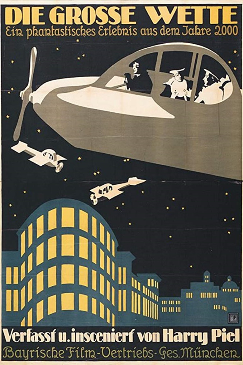 Die große Wette poster background