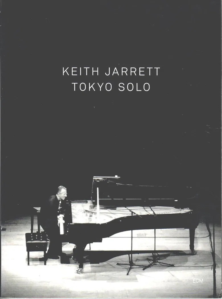 Keith Jarrett  Tokyo Solo poster background