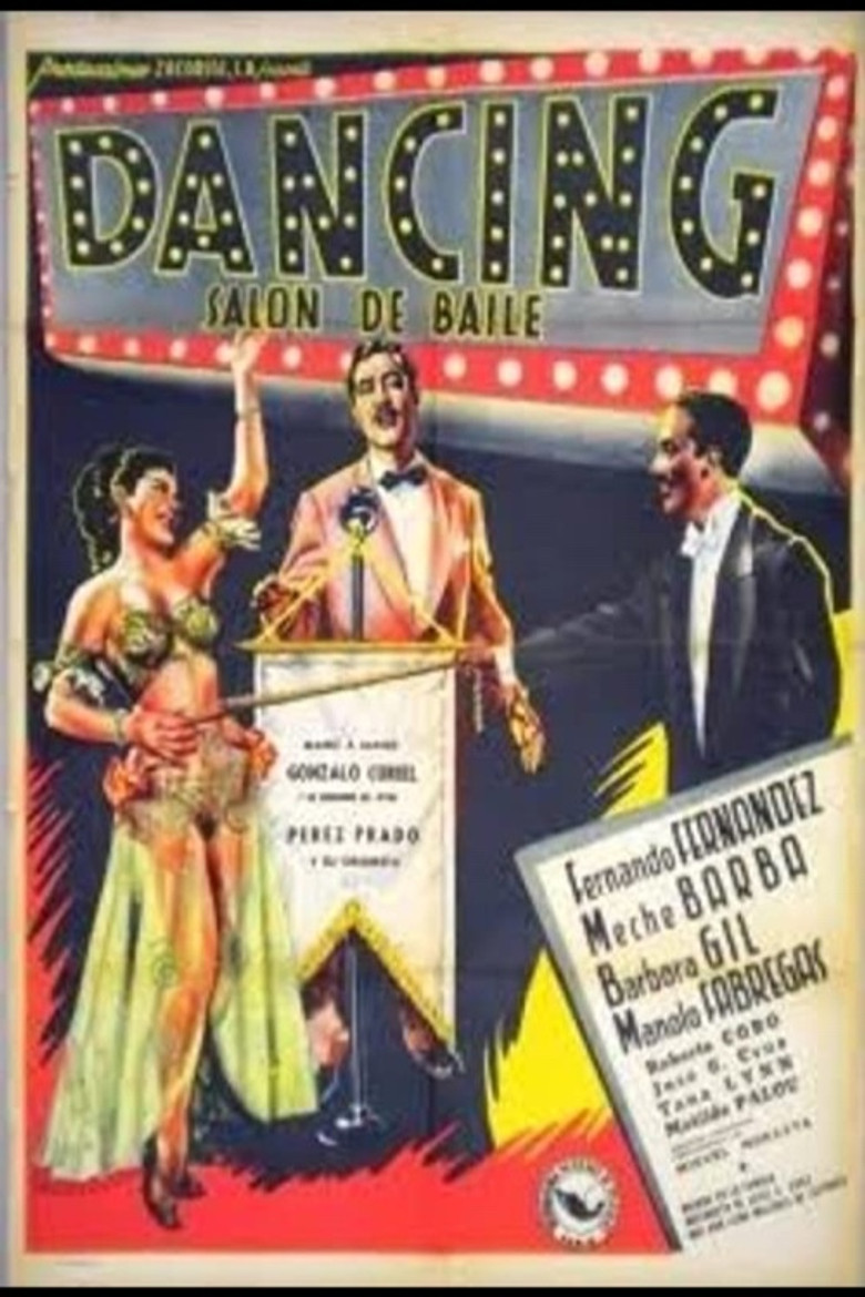 Dancing, salón de baile poster background