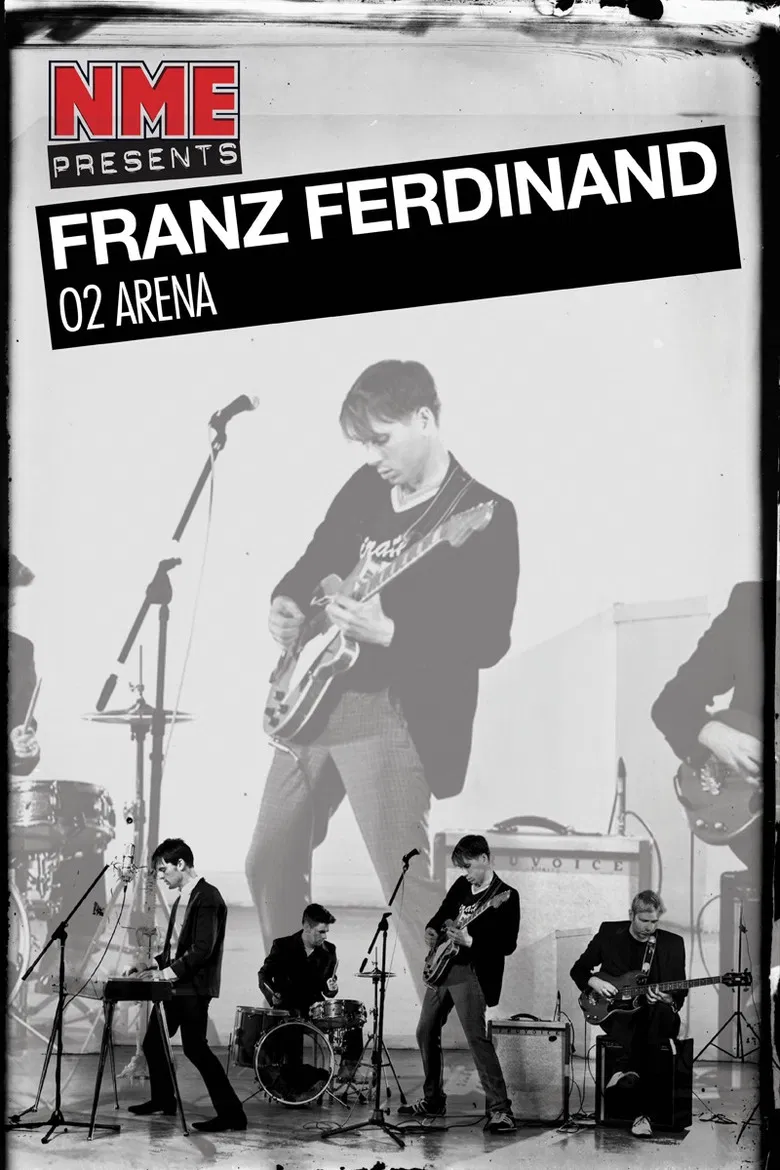 NME Presents: Franz Ferdinand, This Fire - O2 Arena, London 2009 poster background