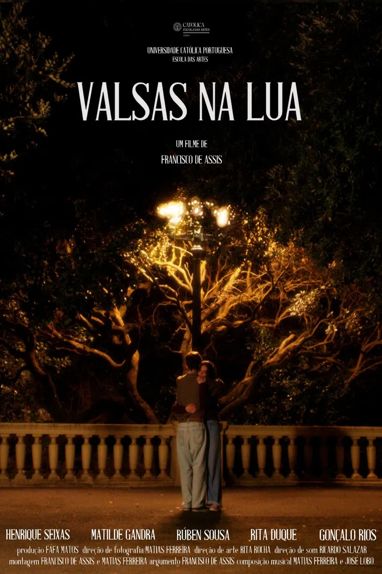 Valsas na Lua poster background