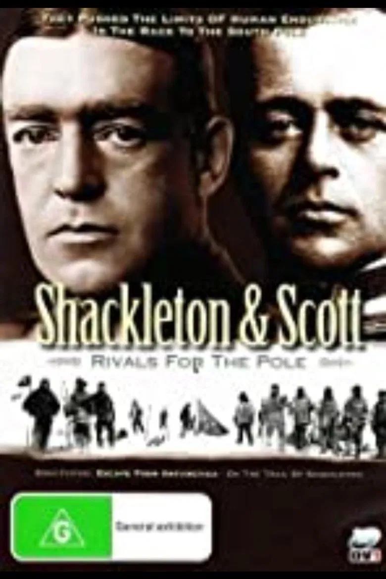Shackleton and Scott: Rivals for the Pole poster background