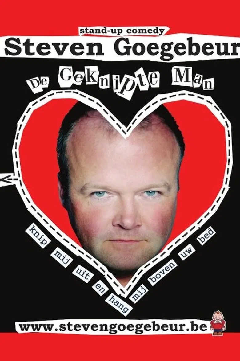 Steven Goegebeur: De geknipte man poster background