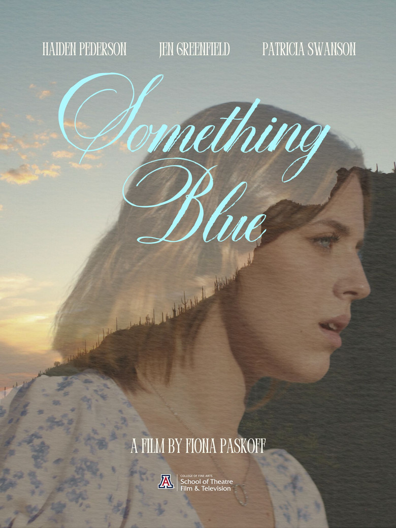Something Blue poster background