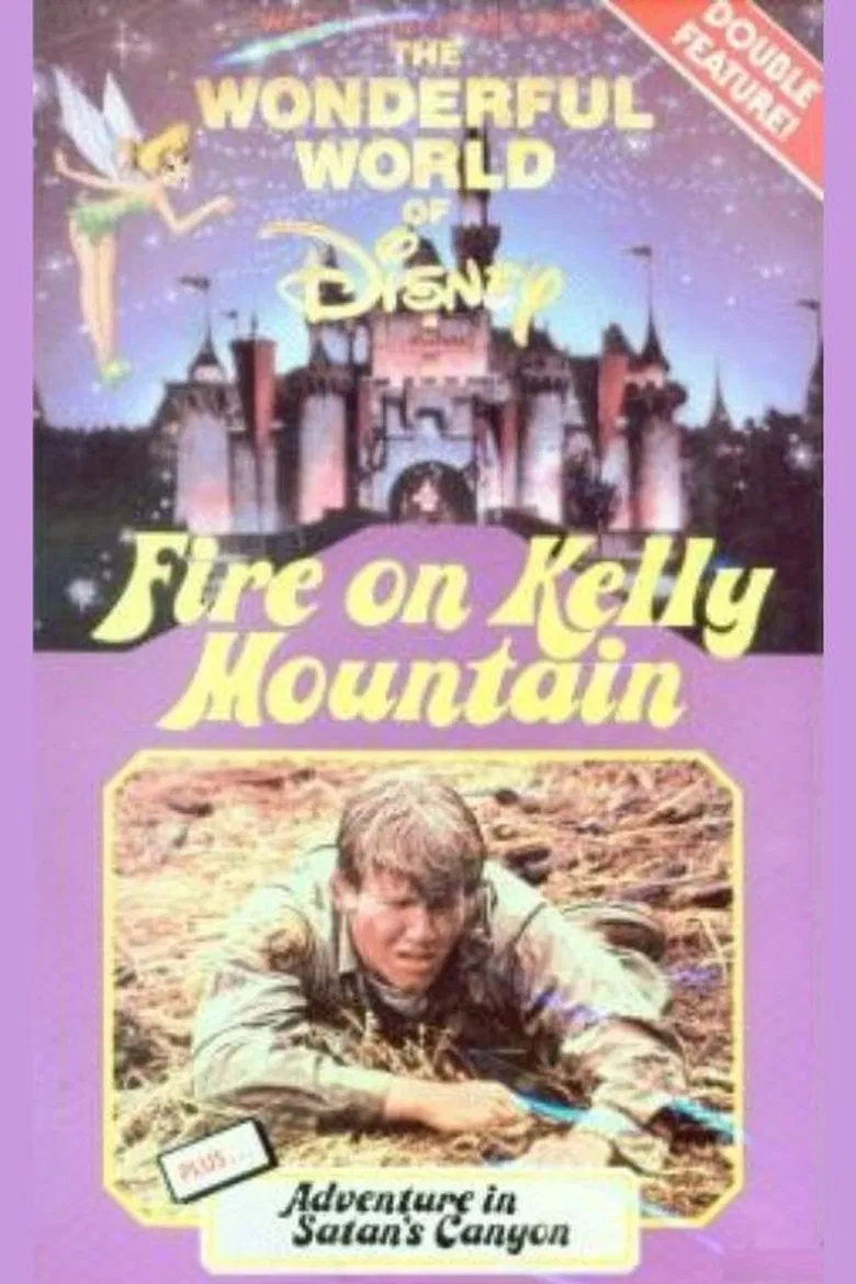 Fire on Kelly Mountain poster background