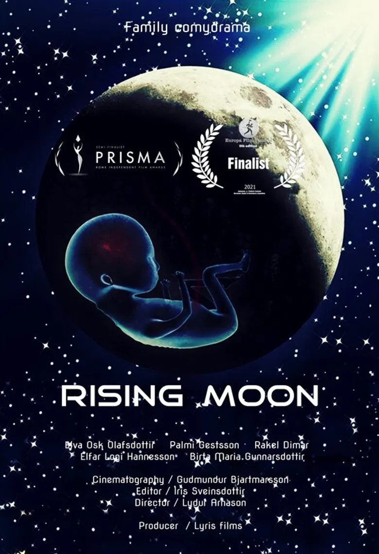 Rising Moon poster background