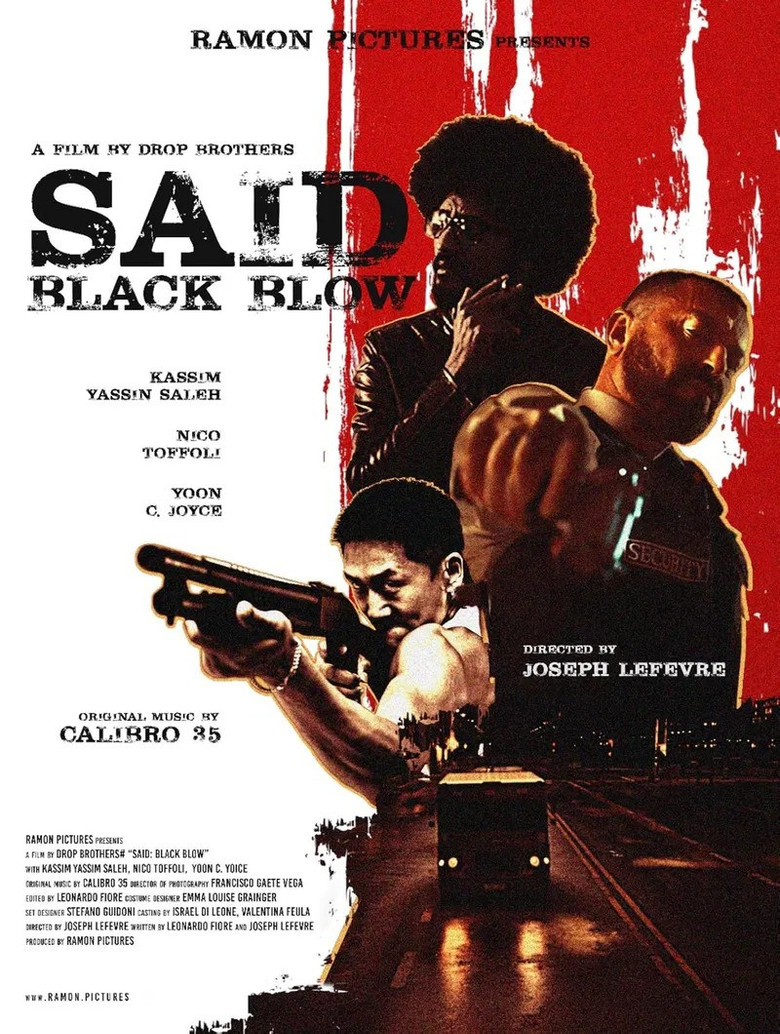 Said: Black Blow poster background
