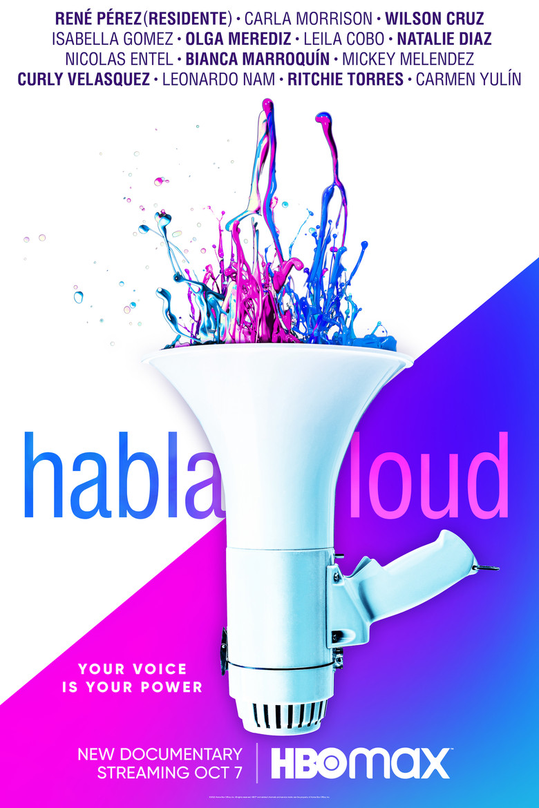 Habla Loud poster background