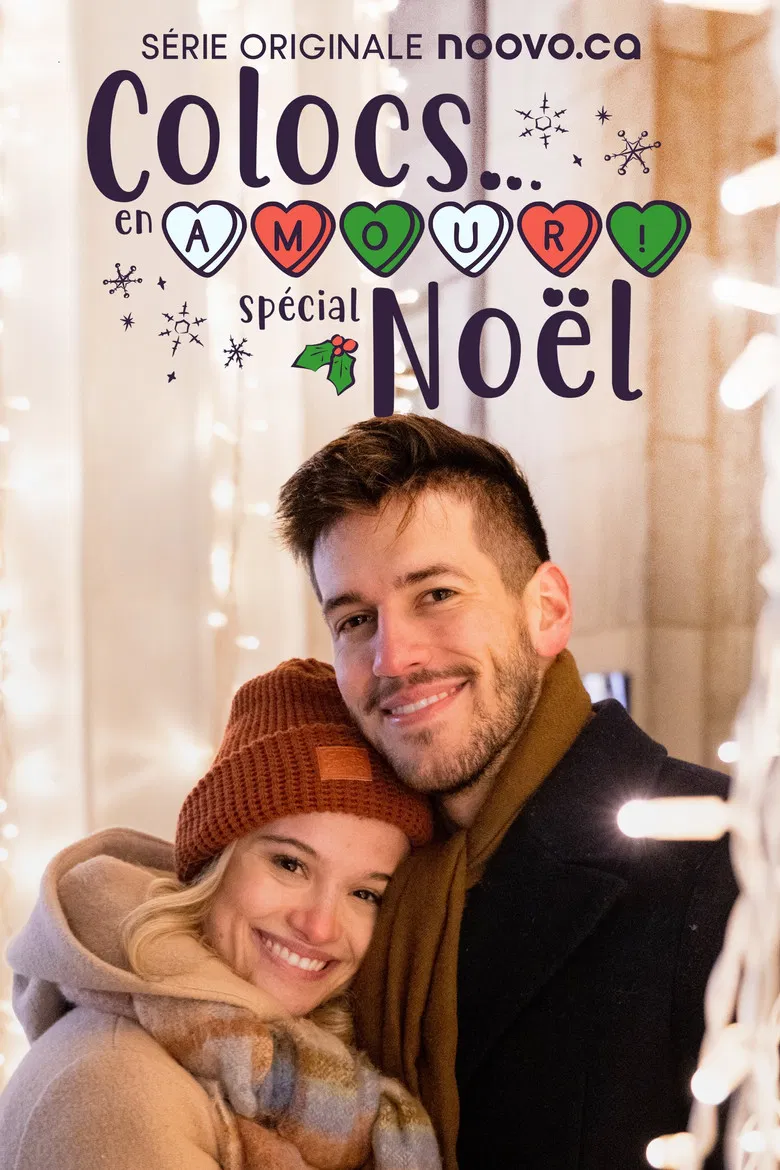 Occupation Double présente Colocs... en amour: Spécial Noël poster background