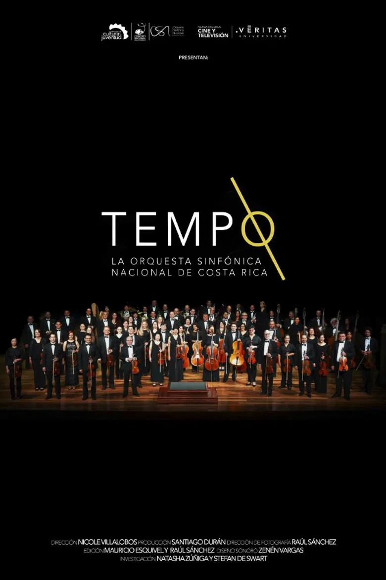 Tempo: La Orquesta Sinfónica Nacional de Costa Rica poster background