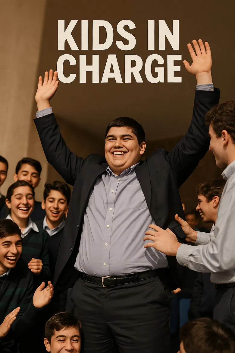 Kids In Charge poster background
