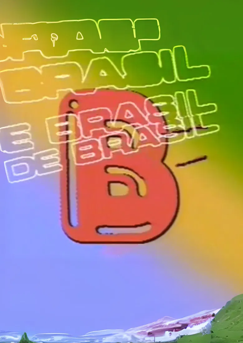 B de Brasil poster background