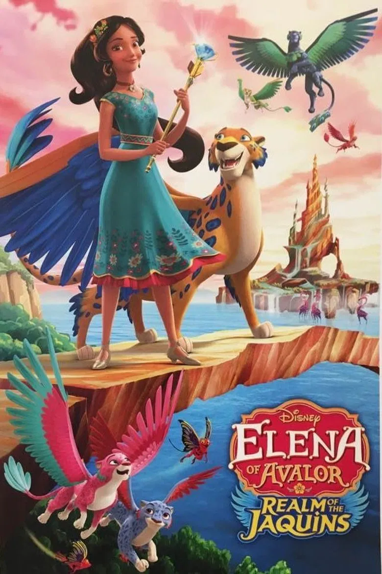 Elena of Avalor: Realm of the Jaquins poster background